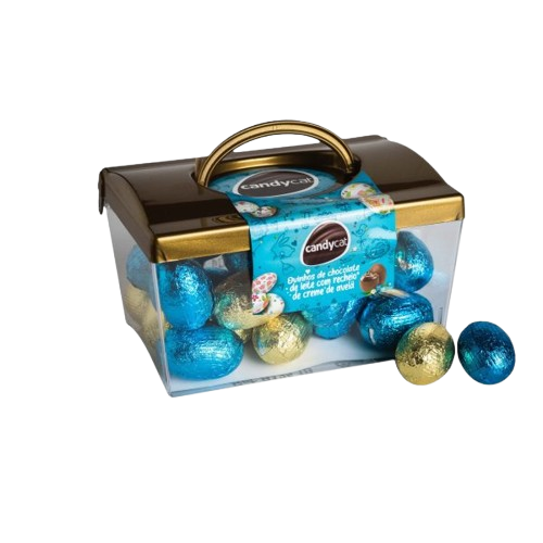 BAÚ OVINHOS DE CHOCOLATE CANDYCAT 180GR