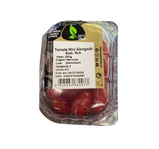 TOMATE MINI ALONGADO EMB RCH 100% TITULAR 250GR