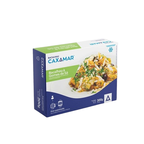 BACALHAU À GOMES DE SÁ CAXAMAR 300GR