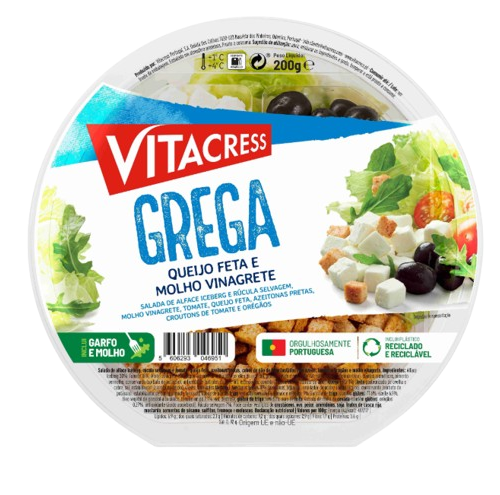 SALADA GREGA VITACRESS 200GR