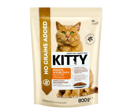 ALIMENTO SECO GATO GRAIN FREE KITTY 800GR