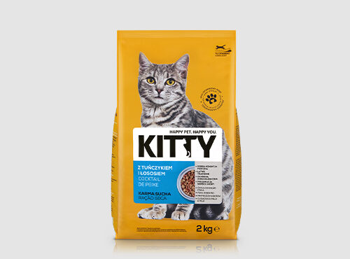 ALIMENTO SECO P/ GATO COCKTAIL PEIXE KITTY 2KG