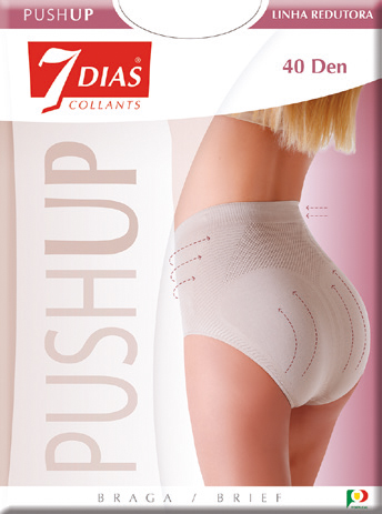 CUECA /CINTA PUSH UP BEGE S 7DIAS