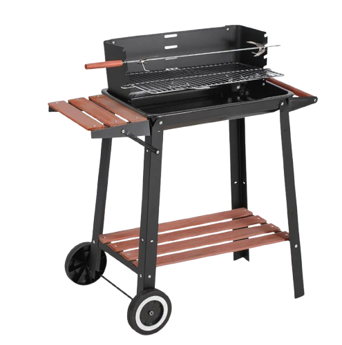 GRELHADOR 1930A9 PRETO MADEIRA 83X45.5X87CM