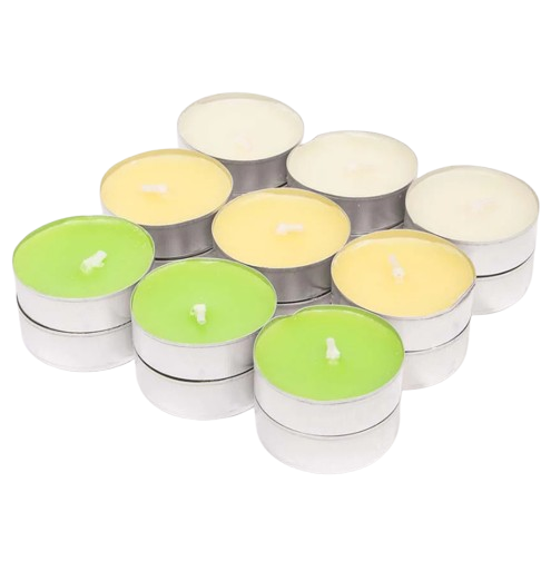 CJ. VELAS PES010-18 FM FLOR DE MELÃO 18PCS