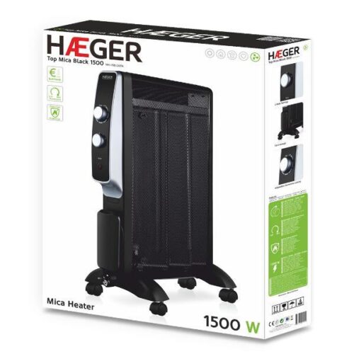 AQUECEDOR BLACK MICA 1500 MH-15B.007A HAEGER