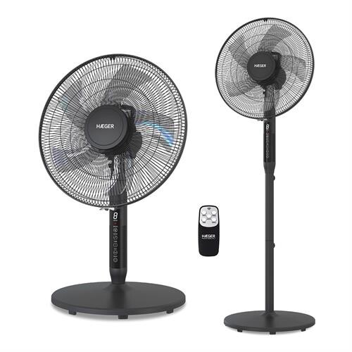 VENTOINHA 2 EM 1 PREMIUM BLACK 55W HAEGER