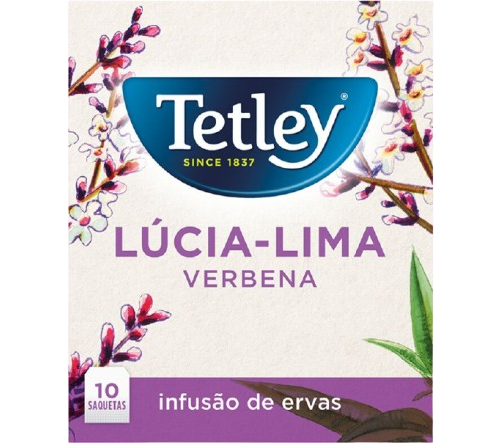CHÁ TETLEY LÚCIA-LIMA 10SAQ
