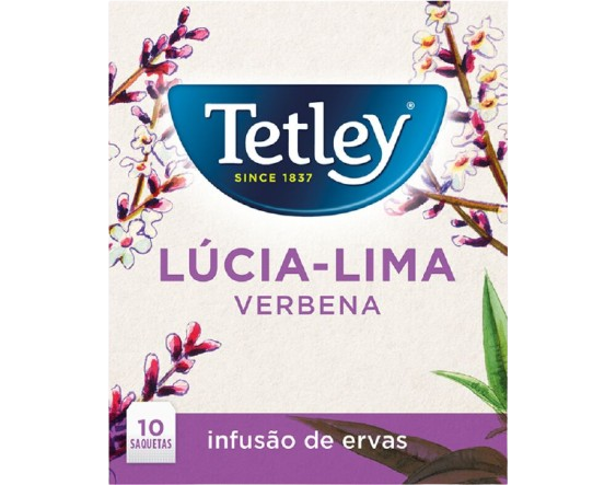 CHÁ TETLEY LÚCIA-LIMA 10SAQ