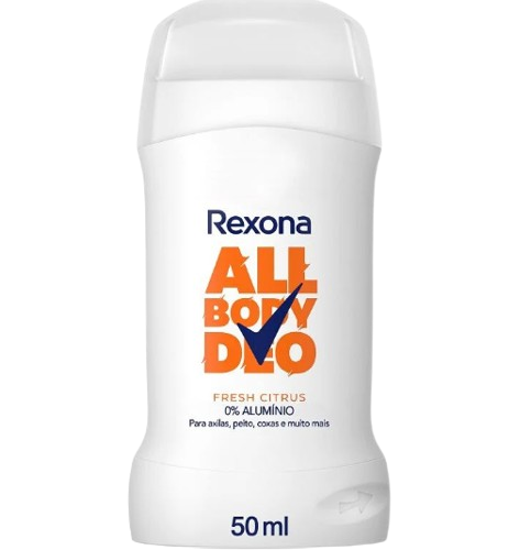 DESODORIZANTE STICK ALL BODY FRESH CITRUS REXONA 50ML