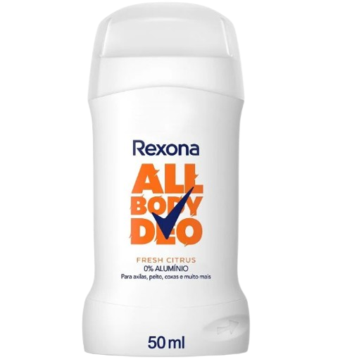 DESODORIZANTE STICK ALL BODY FRESH CITRUS REXONA 50ML