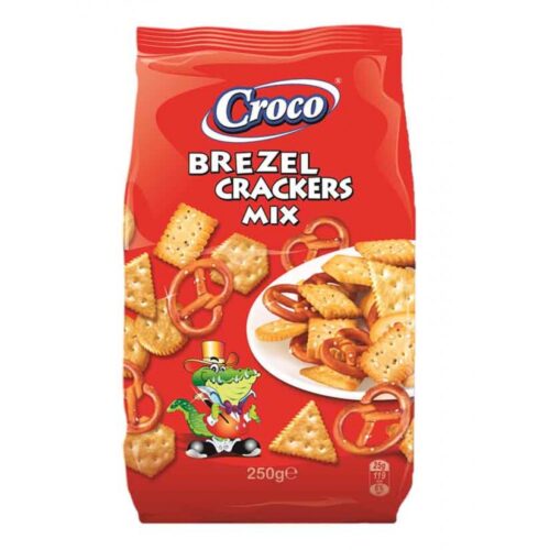 BREZEL E CRACKER MIX CROCO 250GR