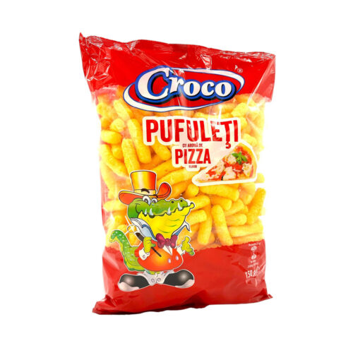 CORN PUFF PIZZA CROCO 150GR