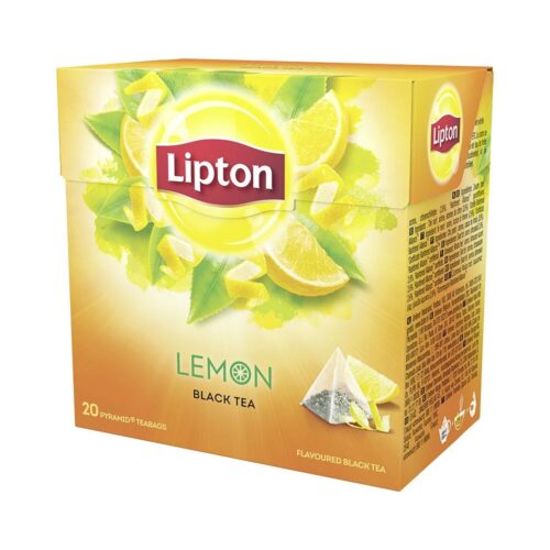 CHÁ PRETO E LIMÃO LIPTON 20UN