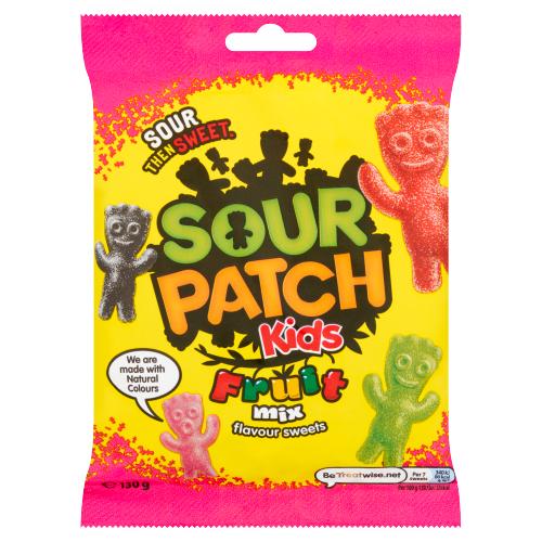GOMAS SOUR PATCH KIDS FRUIT MIX 130GR
