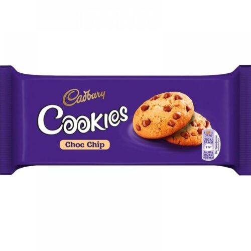 BOLACHA COOKIES CHOCOLATE CHIP CADBURY 135GR