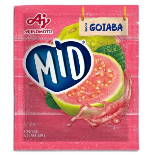 BEBIDA INSTÂNTANEA GOIABA MID 20GR