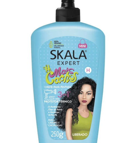 CREME PENTEAR 3 EM 1 MAIS CACHOS SKALA 250GR
