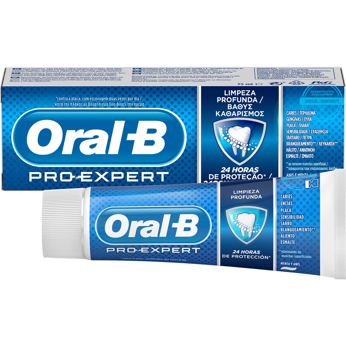 PASTA DENTES ORAL B LIMPEZA PROFUNDA PRO-EXPERT 75ML