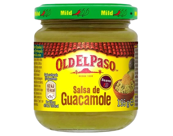 MOLHO GUACAMOLE OLD EL PASO 195GR