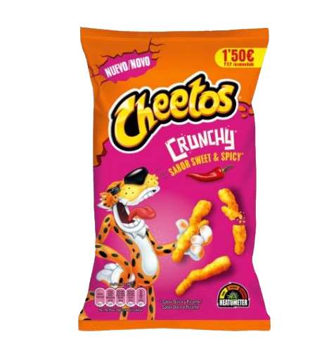 CHEETOS CRUNCHY SWEET & SPICY 90GR