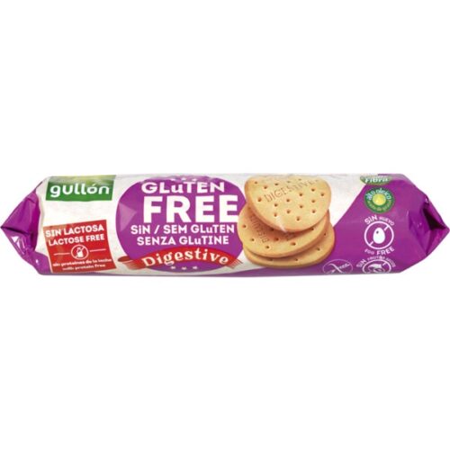 BOLACHA DIGESTIVA S/GLUTEN S/LACTOSE GULLON 150G