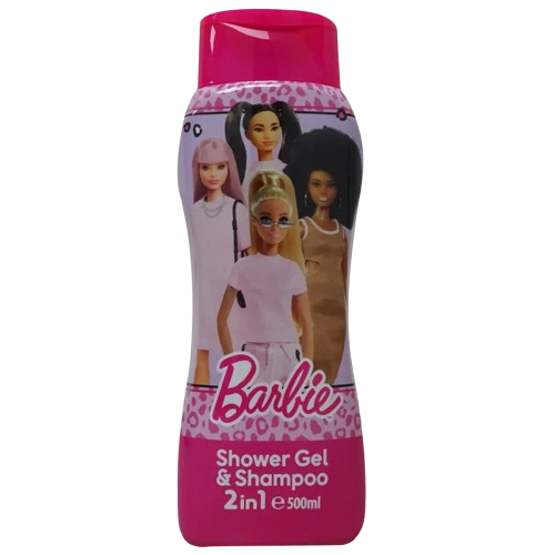 CHAMPÔ E GEL BANHO BARBIE 500ML