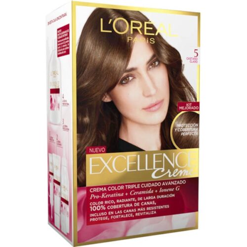COLORANTE L'OREAL EXCELLENCE 5 CASTANHO CLARO