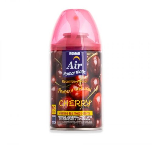 AMBIENTADOR ROMAR MATIC CEREJA RECARGA 250ML