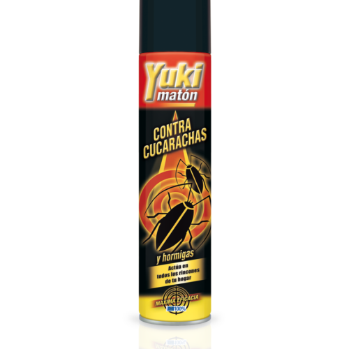 INSECTICIDA MATA BARATAS PERFUMADO YUKI MATON 300ML