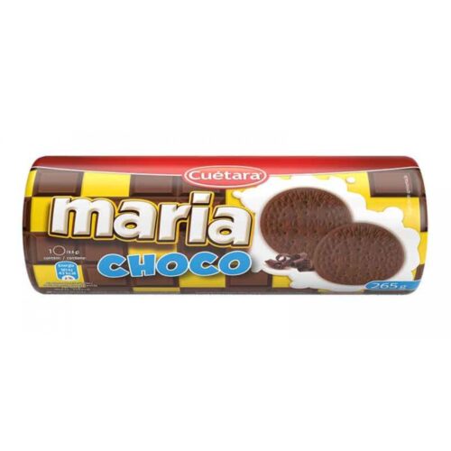 BOLACHA MARIA CHOCOLATE CUÉTARA 265GR
