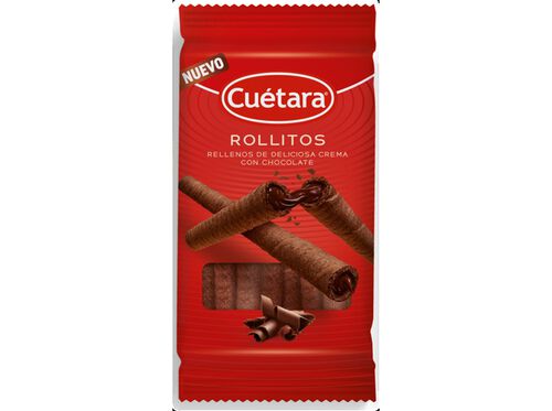 CREPE ROLLS CREME DE CHOCOLATE CUÉTARA 144GR