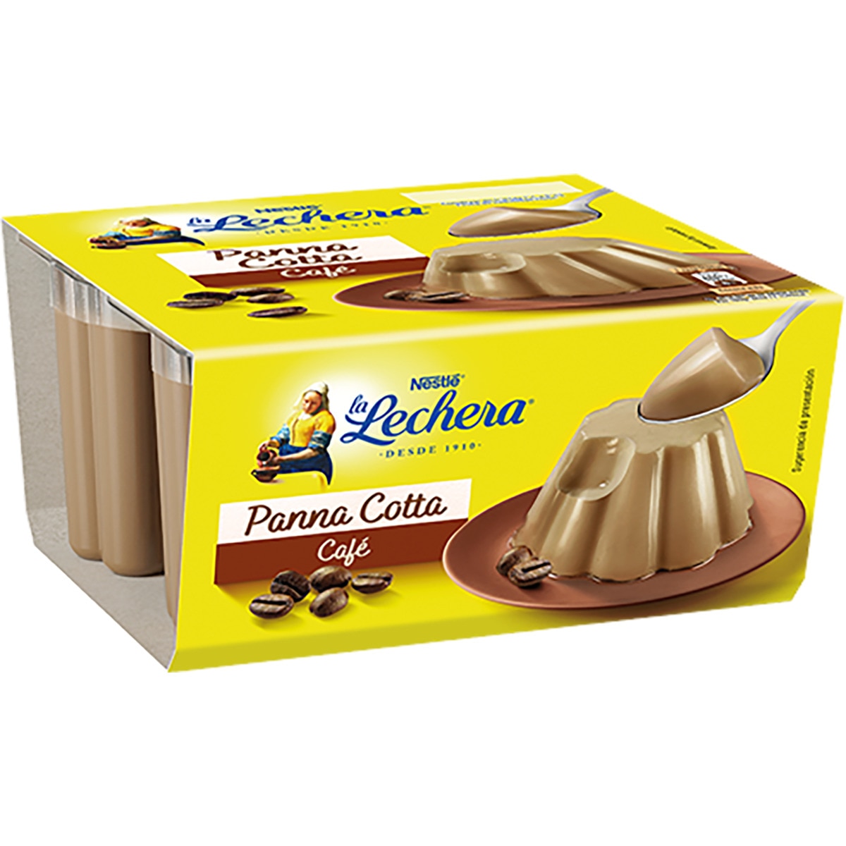 PANACOTTA CAFÉ A LEITEIRA 4X100GR