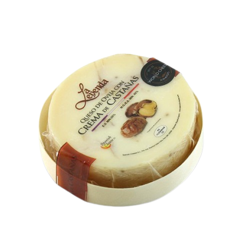 QUEIJO DE OVELHA COM CREME CASTANHAS LA LEYENDA 190GR