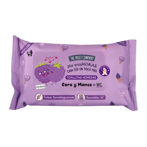 TOALHITAS WC + CARA E MAÕS AMORA THE FRUIT COMPANY 60UN