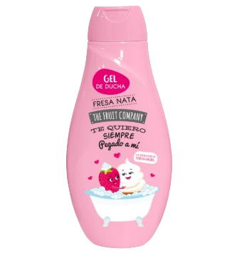 GEL BANHO MORANGO & CHANTILLY THE FRUIT COMPANY 600ML