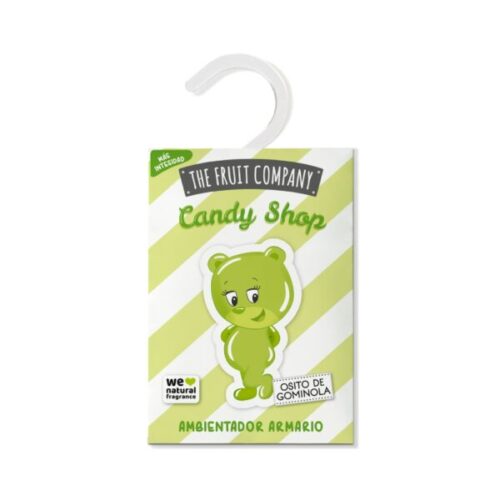 AMBIENTADOR ARMARIO CANDY SHOP OSITO DE GOMINOLA THE FRUIT COMPANY 13GR