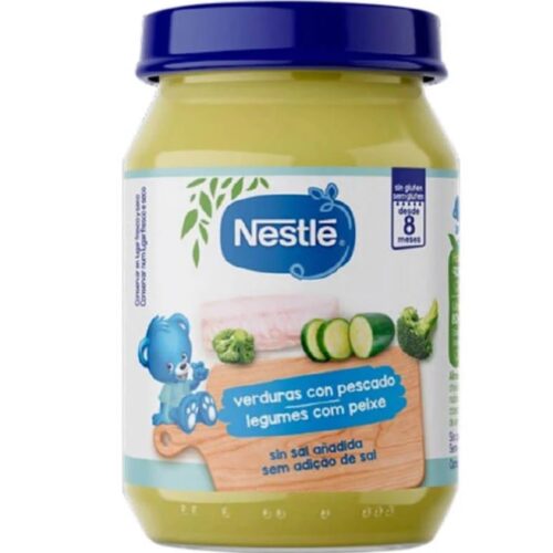 ALIMENTO BÉBÉ LEGUMES COM PEIXE NESTLÉ 190GR