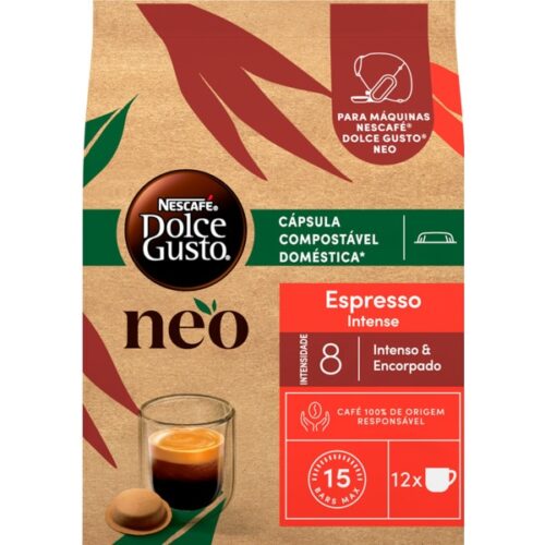 CAFÉ ESPRESSO INTENSO DOLCE GUSTO NEO 12 CÁPSULAS