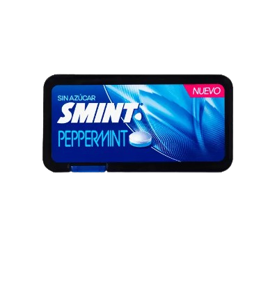 REBUÇADO SMINT PEPPERMINT 21G LATA