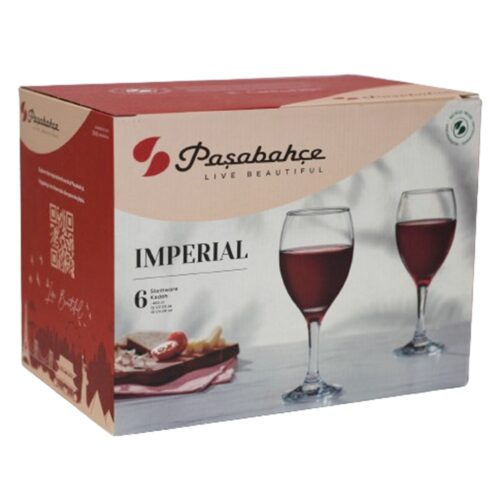 CONJUNTO COPOS IMPERIAL REF. 44745 465CC PASABAHCE 6UN