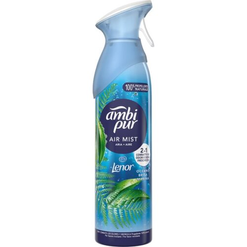 AMBIENTADOR AEROSSOL BRISA MARINHA AMBIPUR 185ML