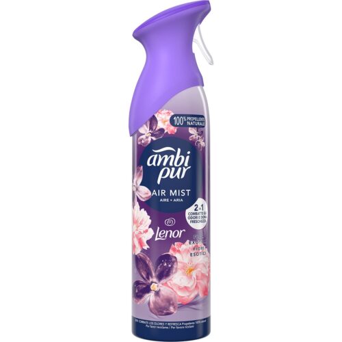 AMBIENTADOR AEROSSOL FLORES EXÓTICAS AMBIPUR 185ML