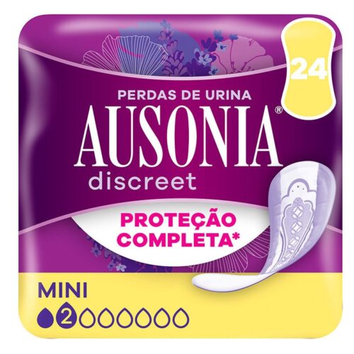 PENSO INCONTINÊNCIA MINI AUSONIA DISCREET 24UN