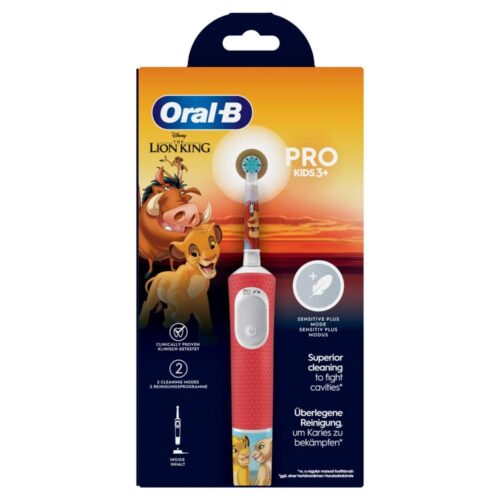 ESCOVA DENTES ELÉTRICA ORAL B PRO KIDS 3+ LION KING