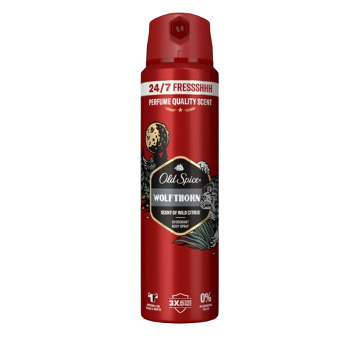DESODORIZANTE SPRAY WOLFTHORN OLD SPICE 150ML
