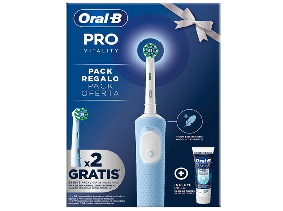 PACK OFERTA ESCOVA DENTES ELÉTRICA PRO VITALITY ORAL B