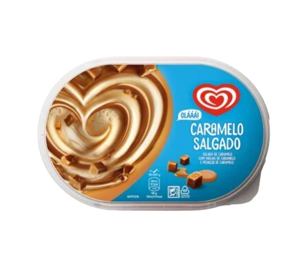 GELADO CARAMELO SALGADO OLÁ 900ML