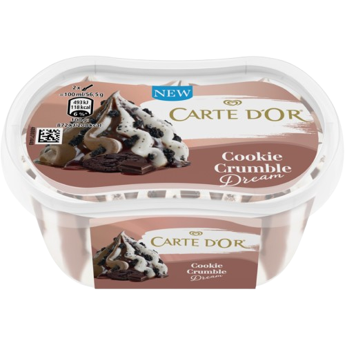 GELADO CARTE D'OR COOKIES CRUMBLE 200ML
