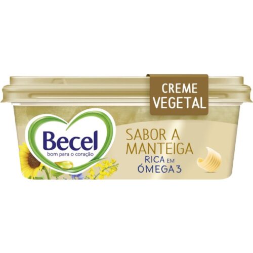 CREME VEGETAL SABOR A MANTEIGA BECEL 225GR